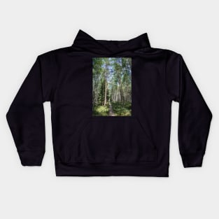 Wooden Path Kids Hoodie